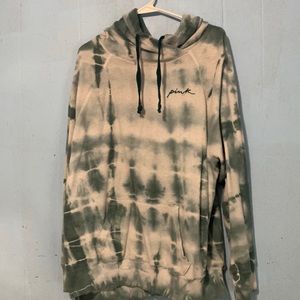 Over sized sweater from pink, marble green ish blue ish and white